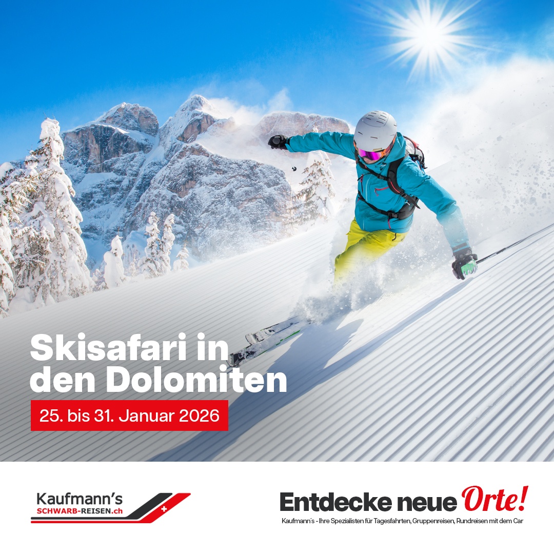 Skisafari in den Dolomiten - Winterferien